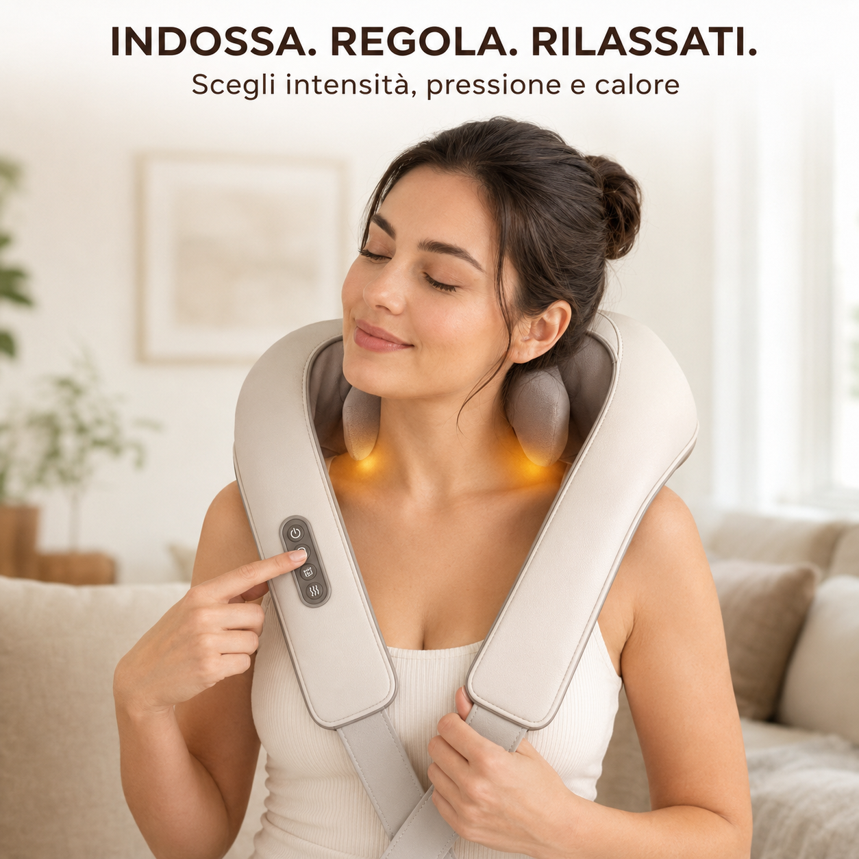 CerviZen™ 4D Massaggiatore avvolgente per collo, spalle e zona lombare