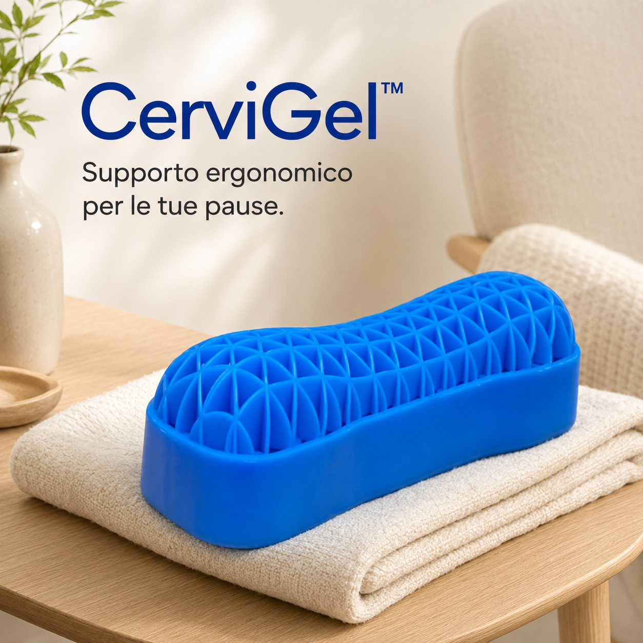 CerviGel™ – Cuscino GEL per collo e cervicale